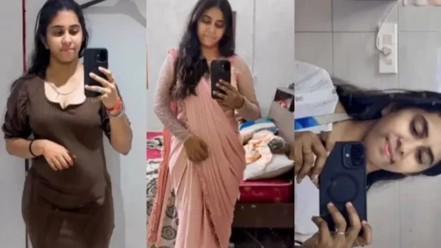Indian Cute College Gf Showing Naked HD