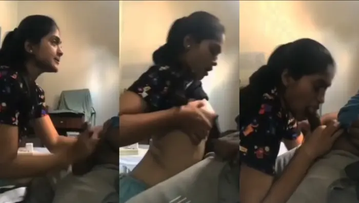Desi College GF Blowjob and Fucking Video HD